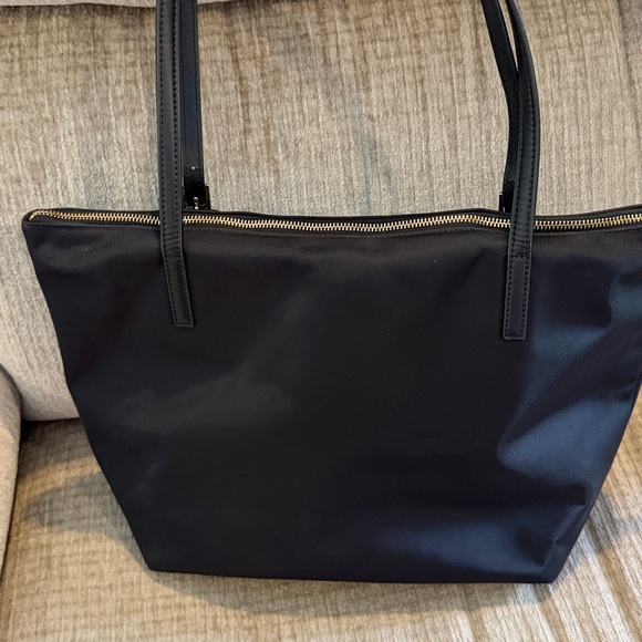 Kate Spade Black Tote with Floral Embroidery - Picture 3 of 12